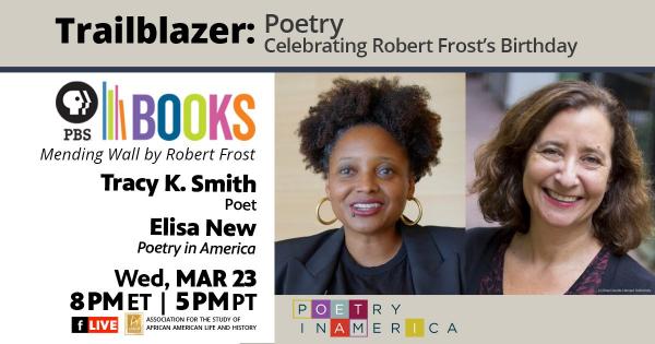 Image for event: Celebrating Robert Frost's Birthday with Tracy K. Smith