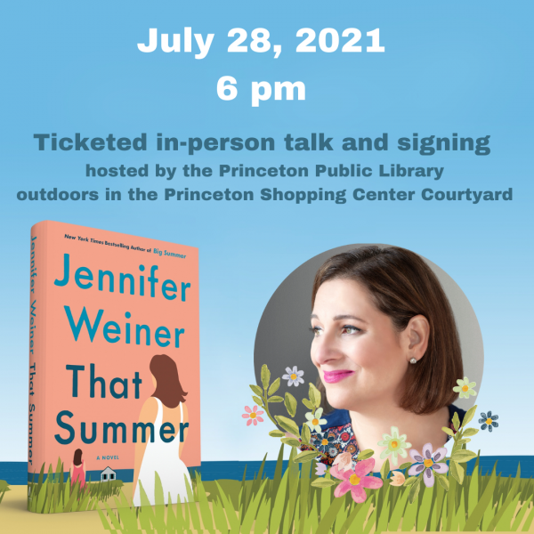 Image for event: Author:  Jennifer Weiner