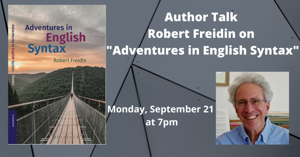 Image for event: Robert Freidin on &quot;Adventures in English Syntax&quot; 