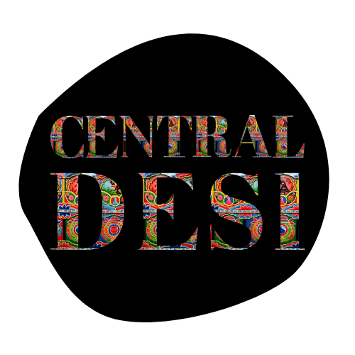 Logo for Central Desi, showing the words 