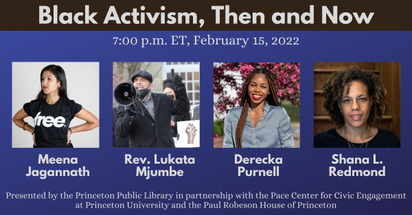 Image for event: Discussion: Black Activism, Then and Now