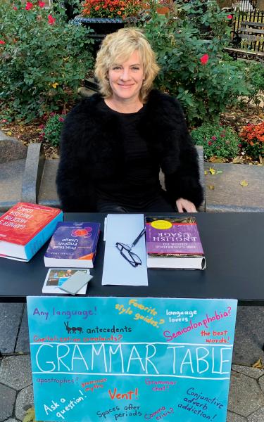 Image for event: Local Author Day: Grammar Table