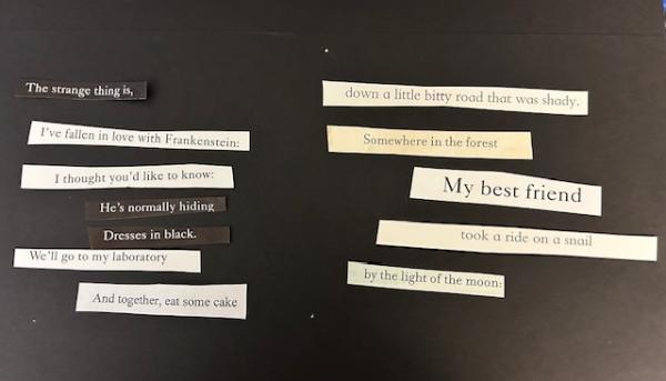 Image for event: Create an &quot;Upcycled&quot; Poem