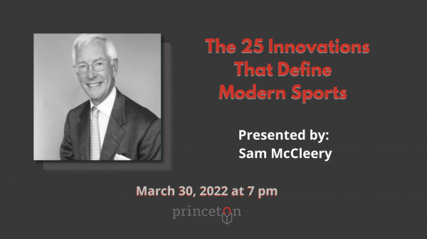 Image for event: Presentation: The 25 Innovations That Define Modern Sports