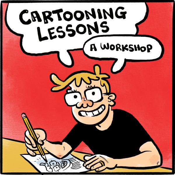 Image for event: Cartooning Workshop with Mike Dawson
