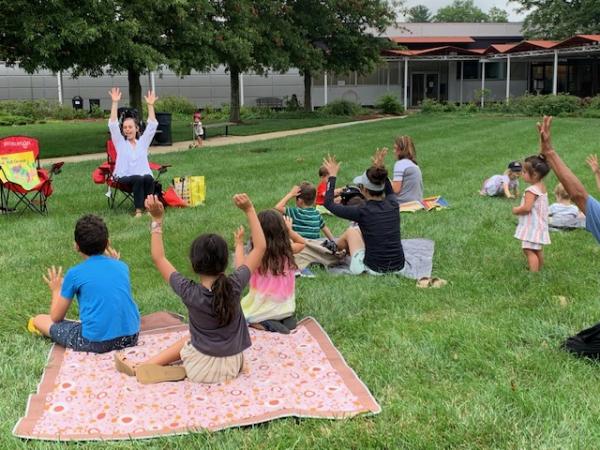 Image for event: Outdoor Storytime at Princeton Shopping Center