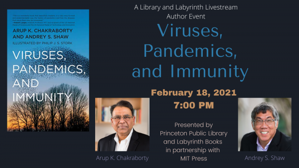 Image for event: Author Talk: Viruses, Pandemics, and Immunity