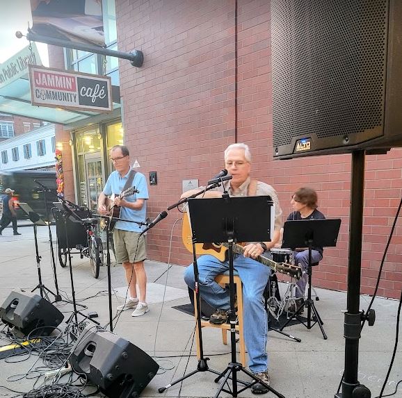 Image for event: Music: Open Mic Night on the Plaza